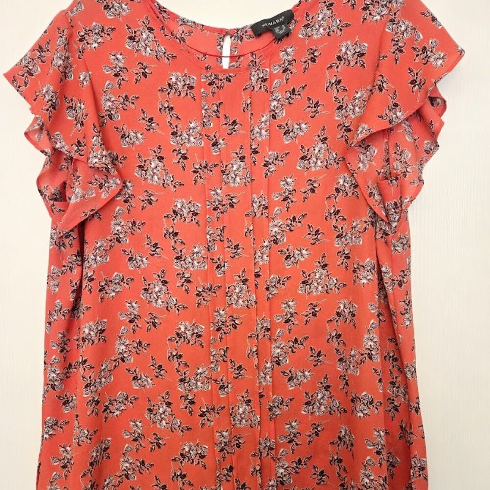 Primark‎ S/S floral blouse top Size 14 NWOT